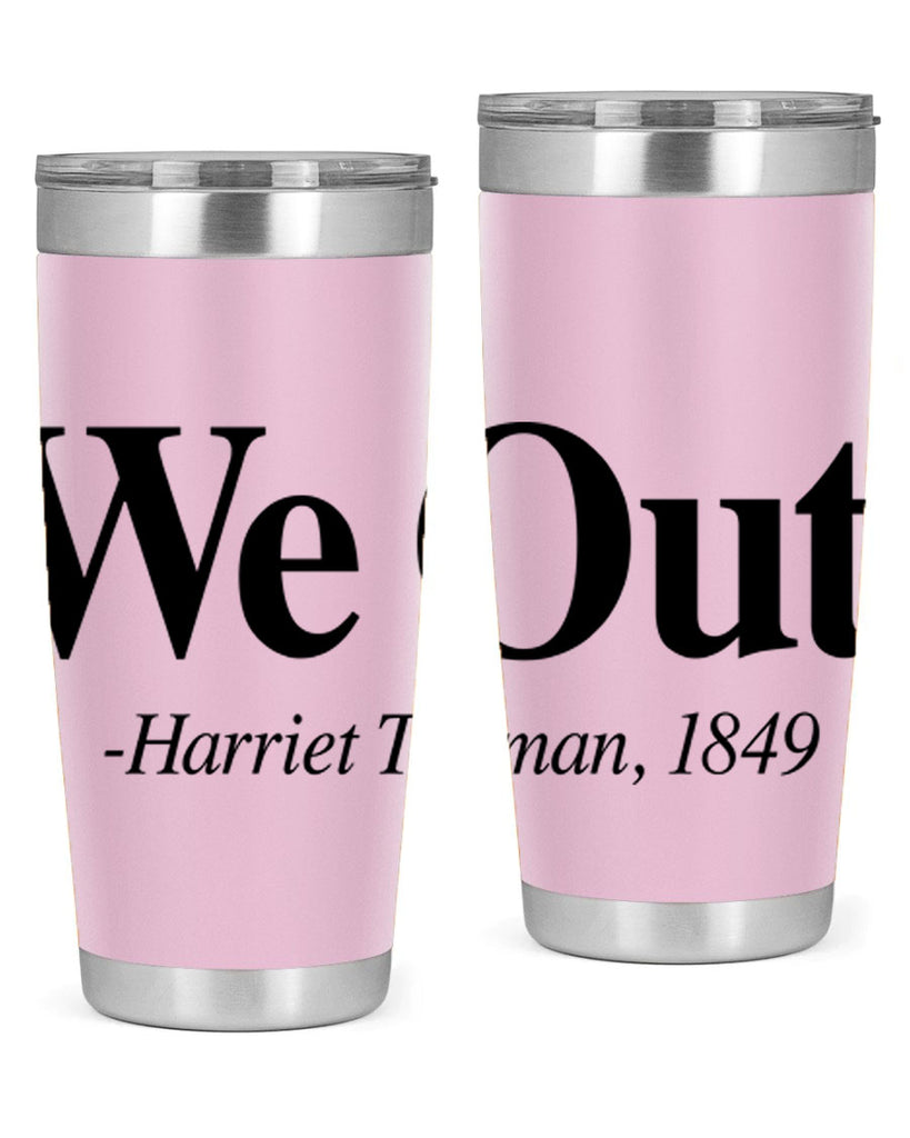 we out harriet tubman 12#- black words phrases- Cotton Tank