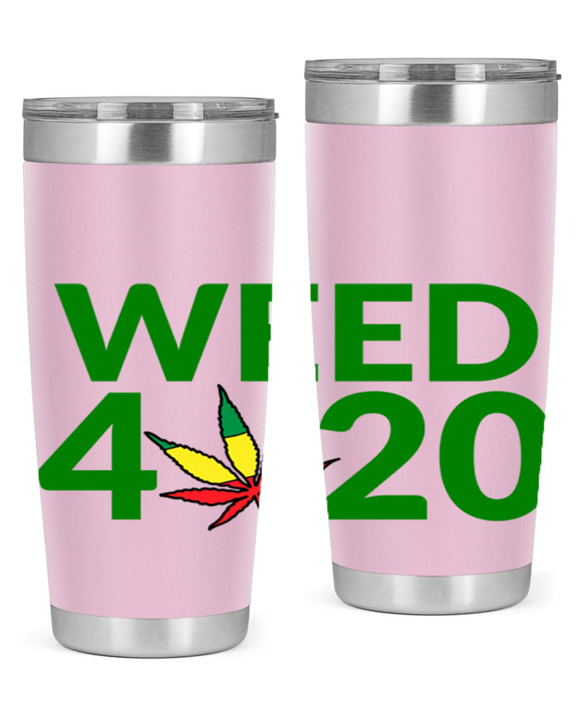 weed 420 cannabis 281#- marijuana- Tumbler