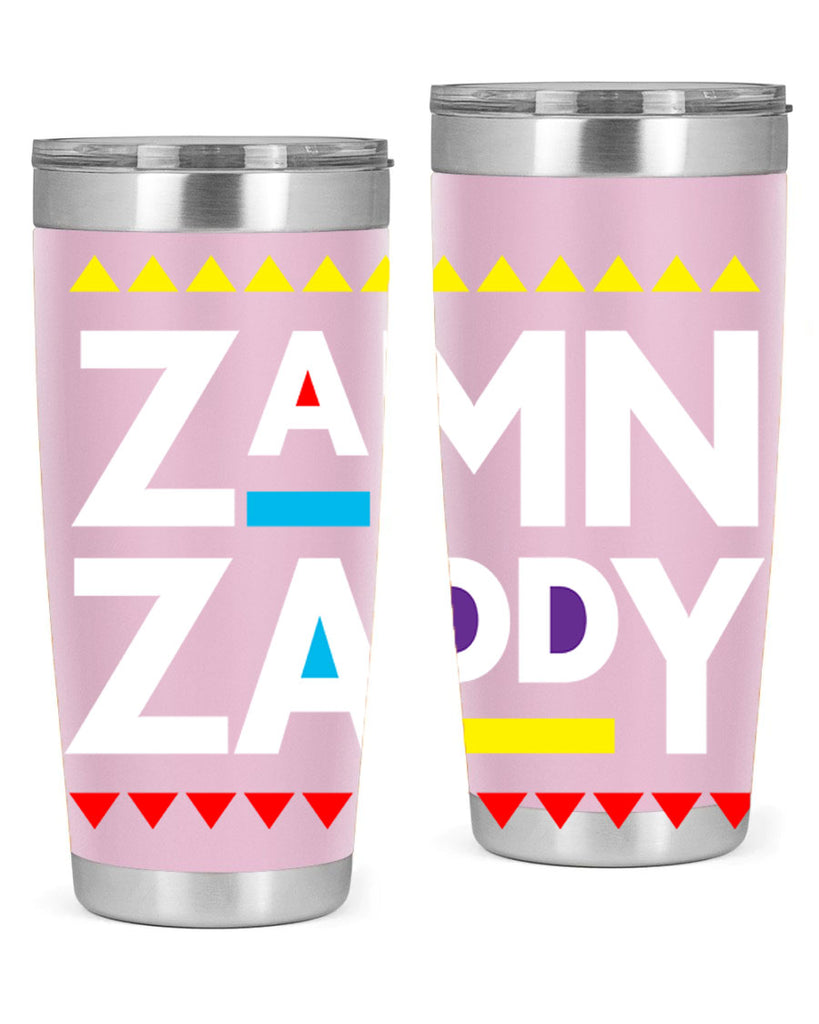 zamn zaddy 1#- black words phrases- Cotton Tank