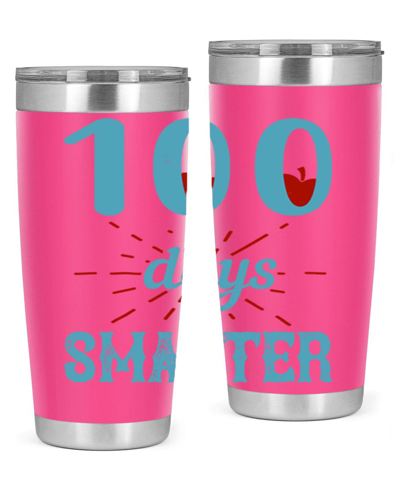 7 days smarter 47#- 100 days of school- Tumbler