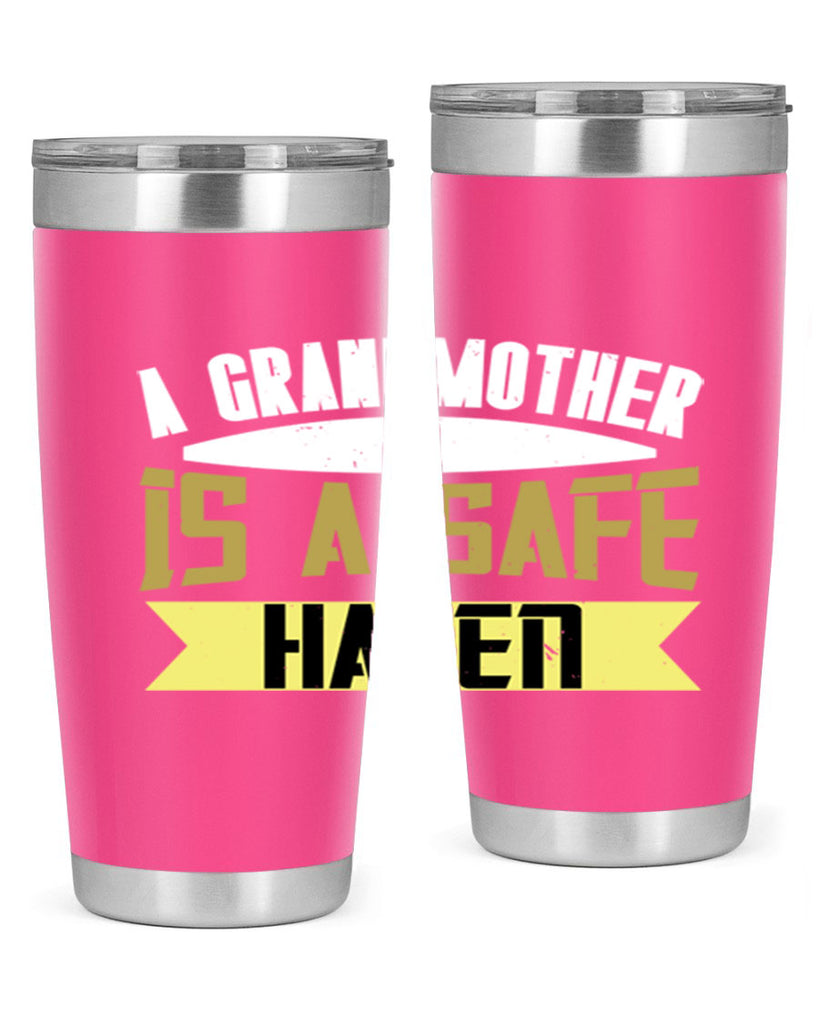 A Grandmother is a safe 41#- grandma - nana- Tumbler