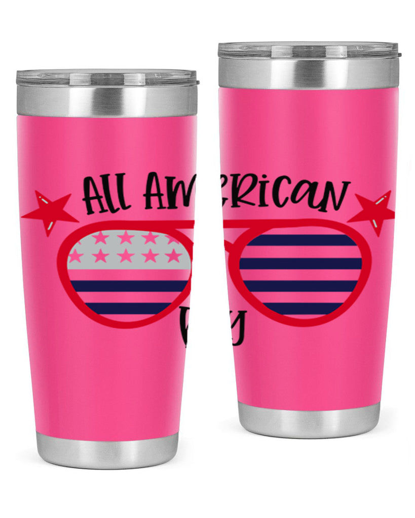 All American Boy Style 141#- Fourt Of July- Tumbler