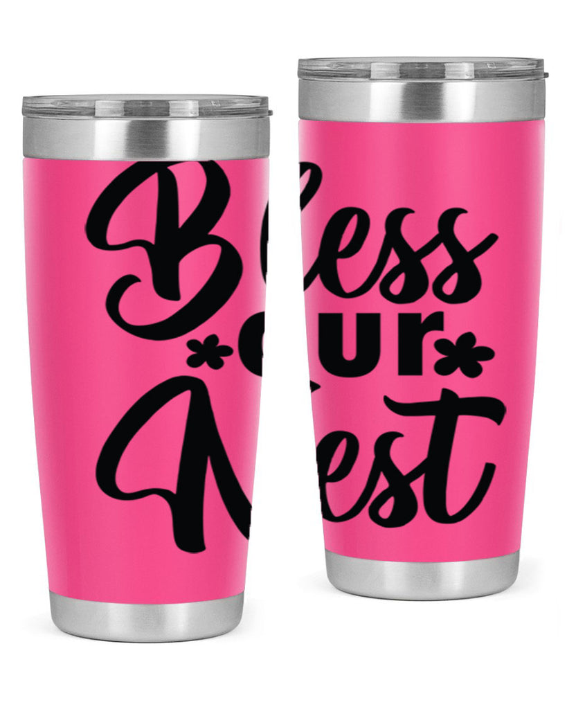 Bless our nest  design 70#- spring- Tumbler