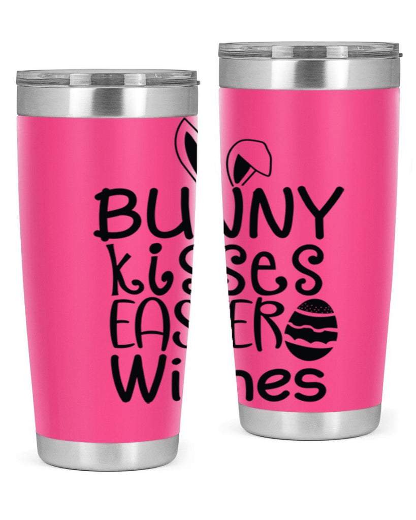 Bunny kisses easter wishes  94#- spring- Tumbler