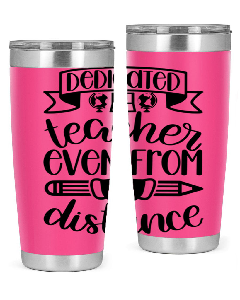 Dedicated Teacher Even Style 80#- teacher- tumbler