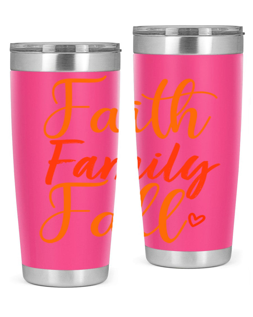 Faith Family Fall Design 81#- fall- Tumbler