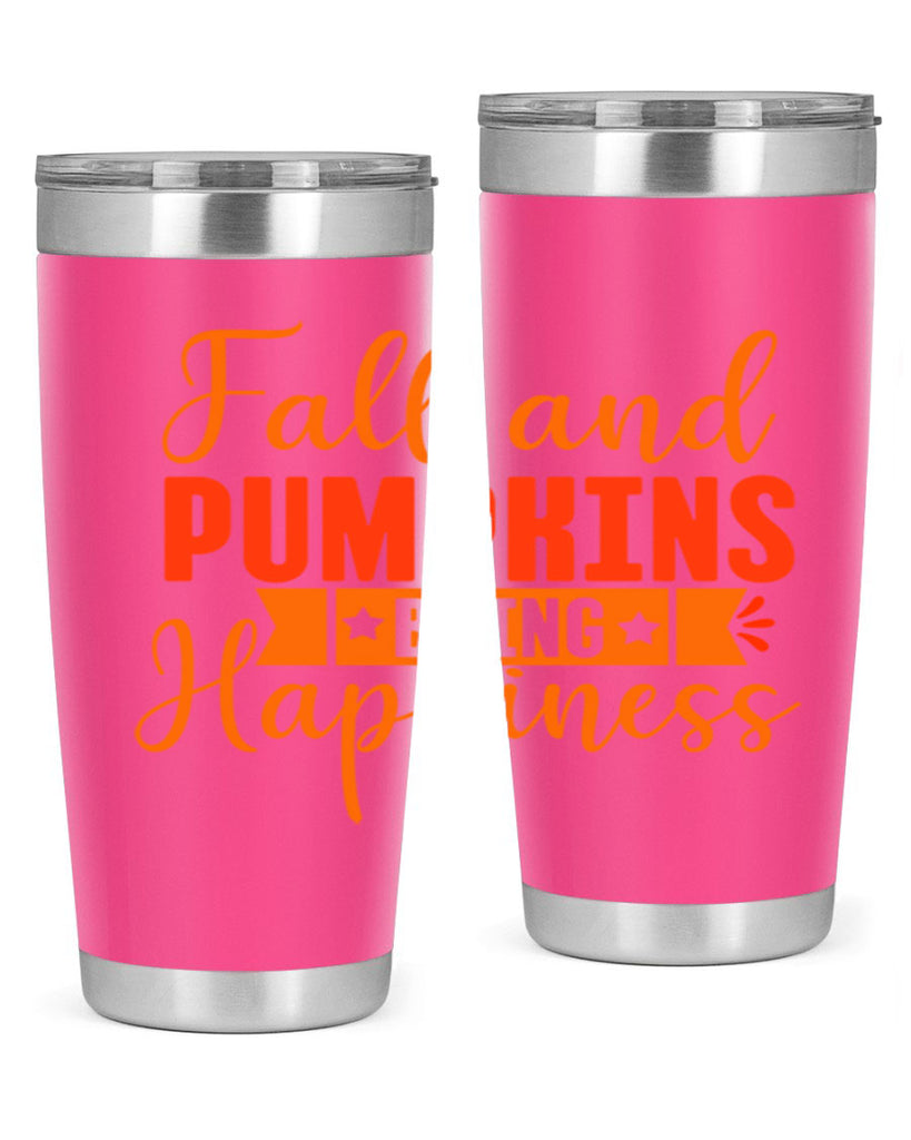 Fall And Pumpkins Bring Happiness Design 84#- fall- Tumbler
