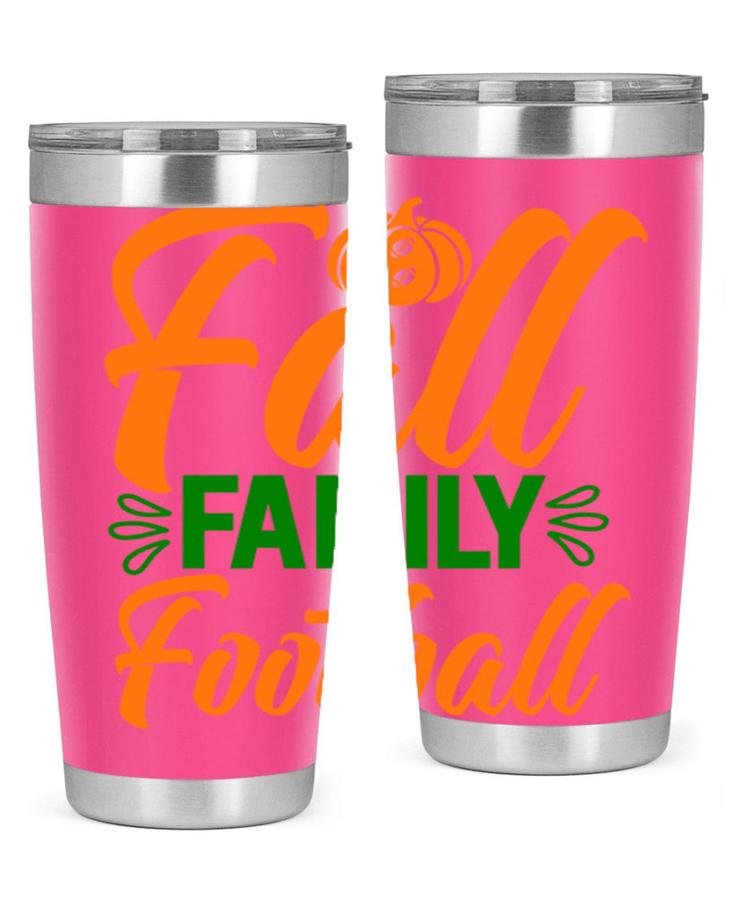 Fall Family Football 98#- fall- Tumbler