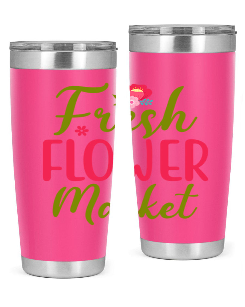 Fresh Flower Market 144#- spring- Tumbler