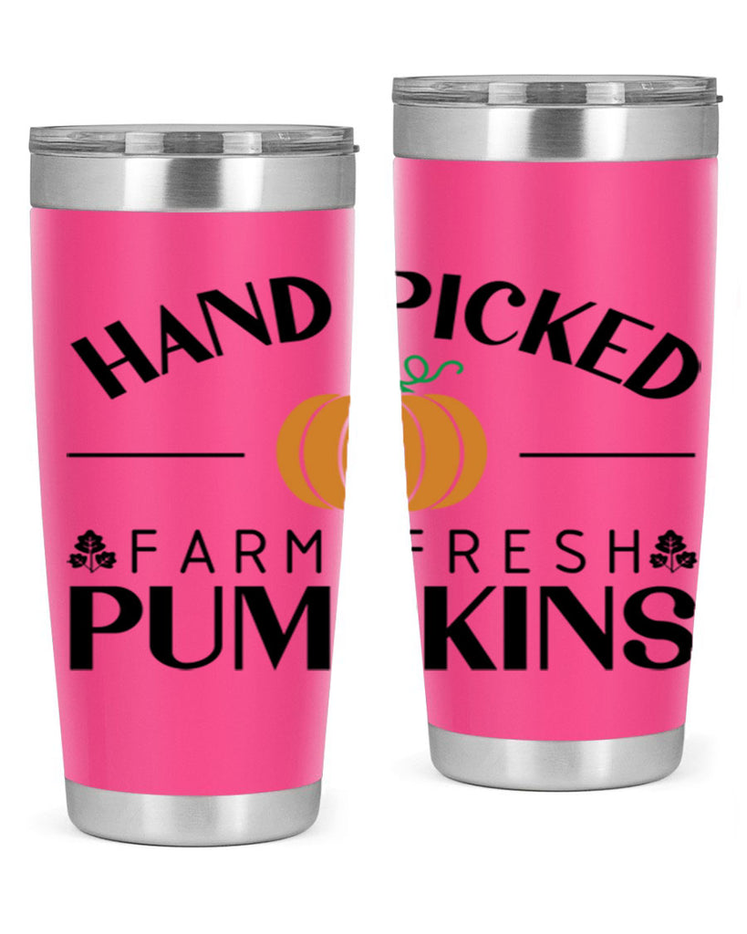 Hand Picked Farm Fresh Pumpkins 215#- fall- Tumbler