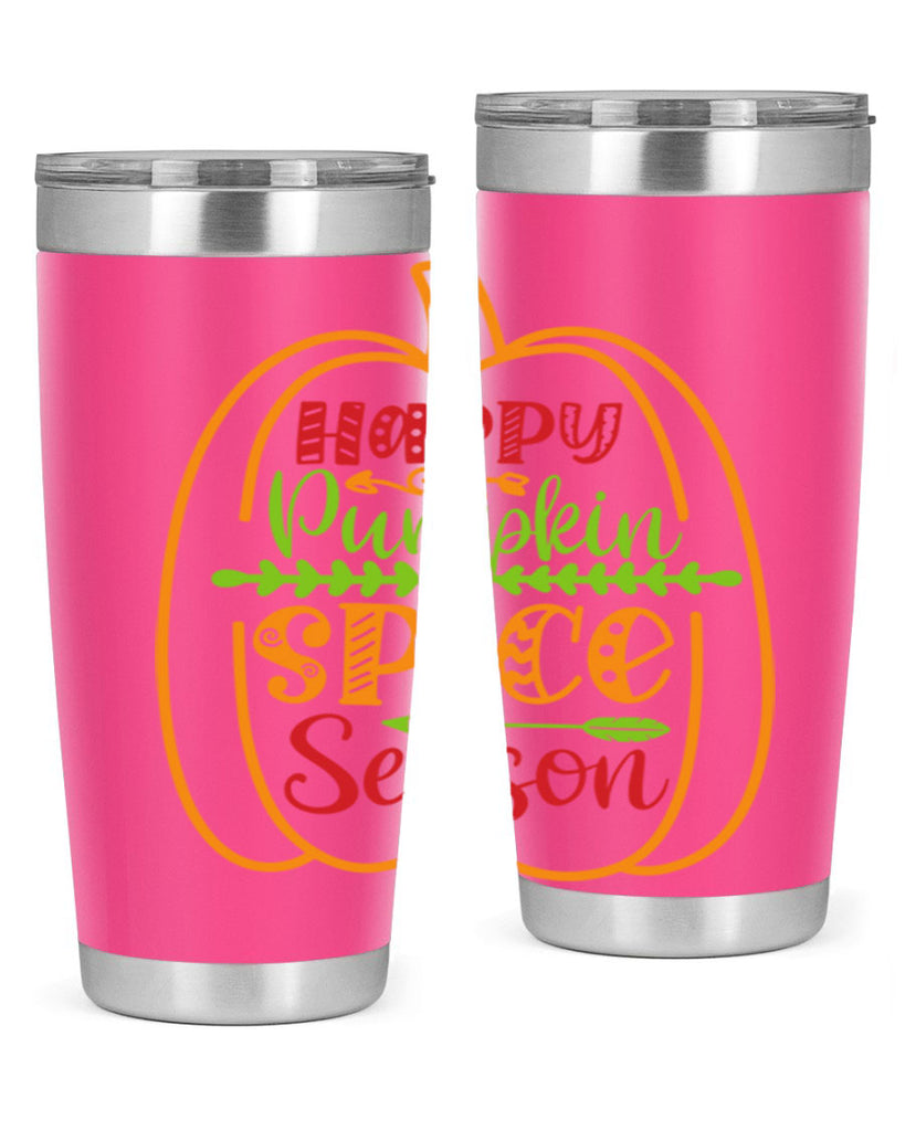 Happy Pumpkin Spice Season 243#- fall- Tumbler