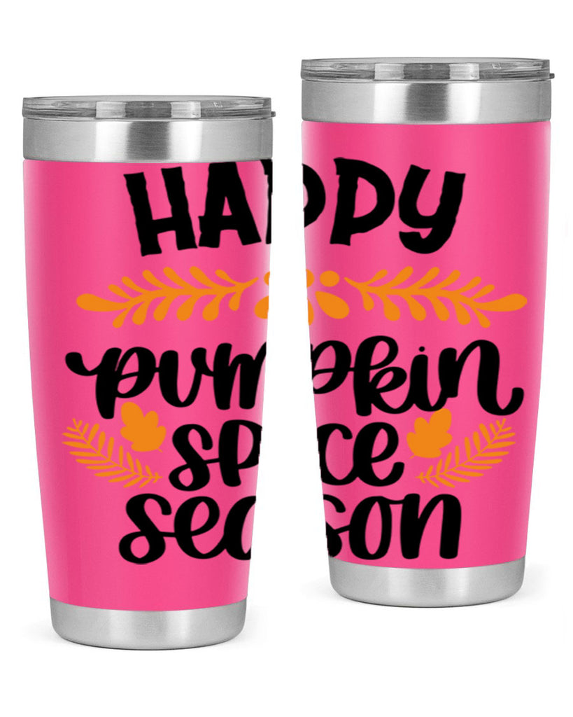 Happy Pumpkin Spice Season 492#- fall- Tumbler