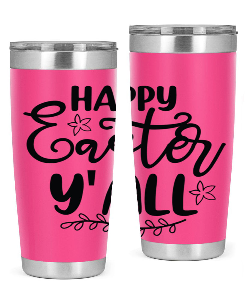 Happy easter yall  177#- spring- Tumbler