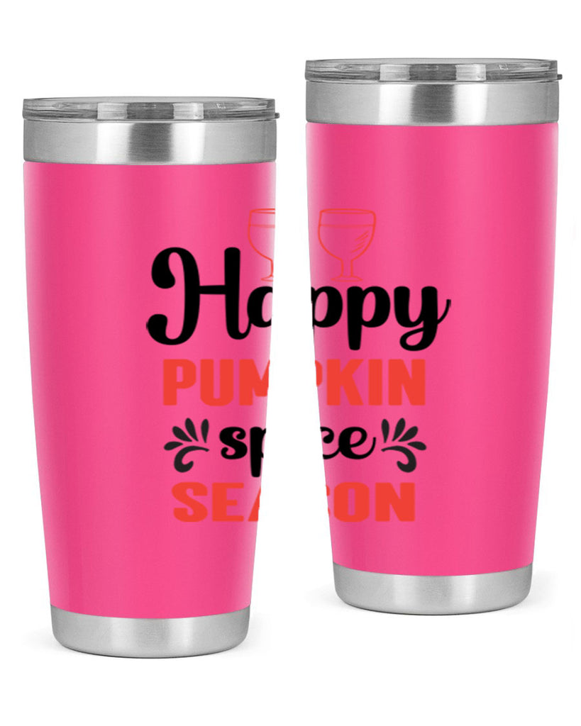 Happy pumpkin spice season 244#- fall- Tumbler