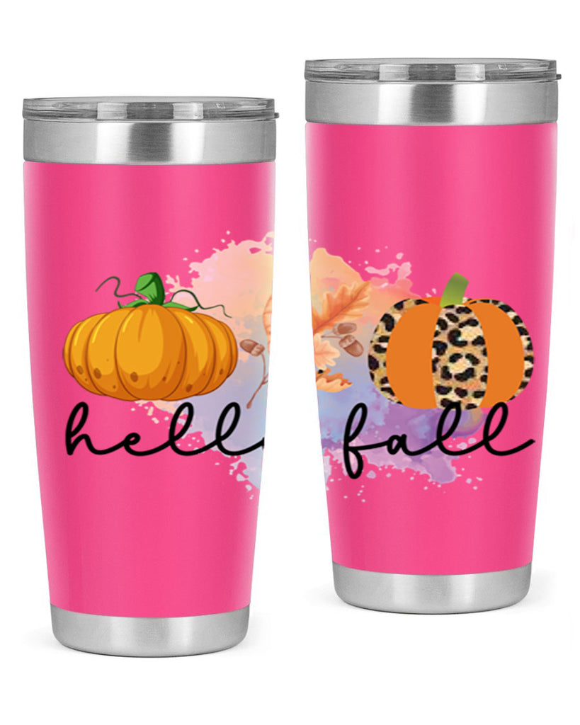 Hello Fall 277#- fall- Tumbler