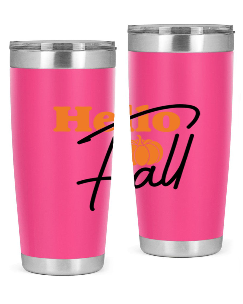 Hello Fall 279#- fall- Tumbler