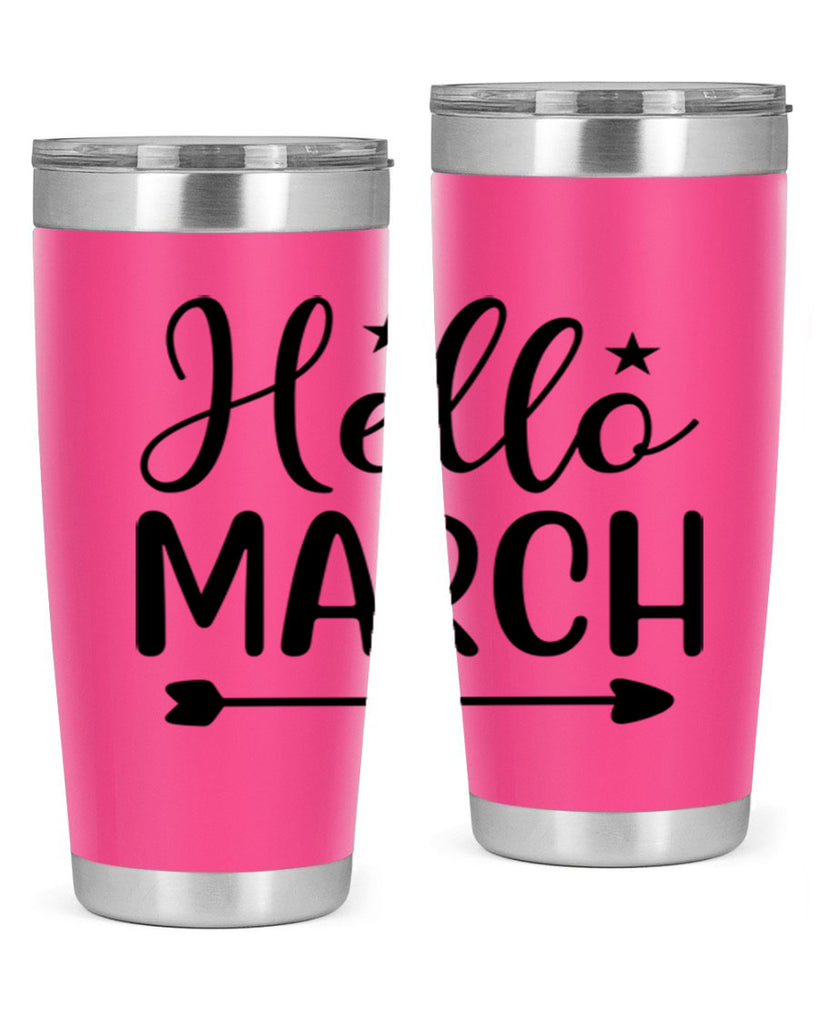 Hello March 184#- spring- Tumbler