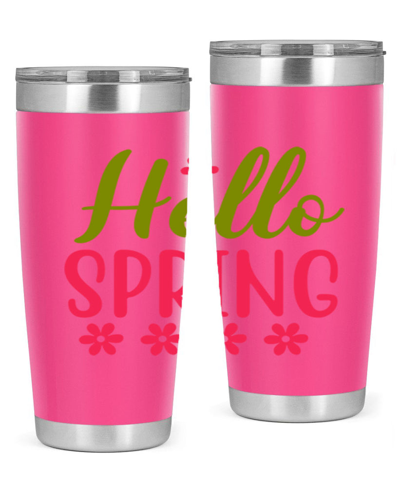 Hello Spring 213#- spring- Tumbler