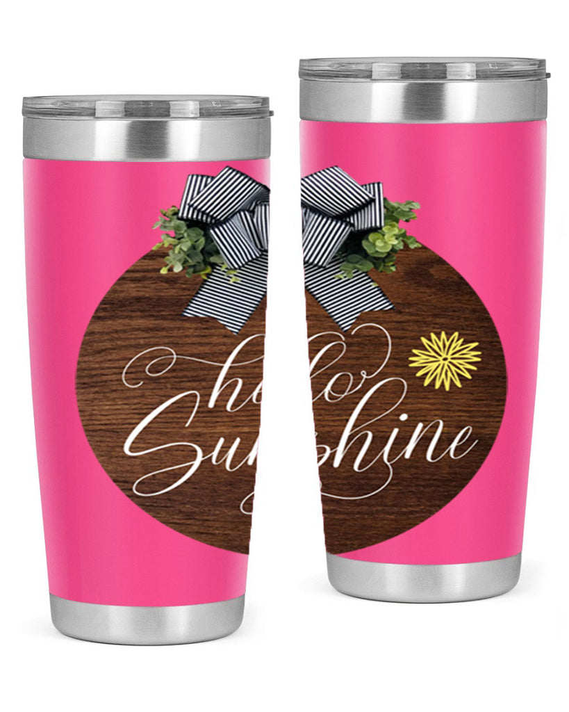 Hello Spring Lettering Mockup200#- spring- Tumbler