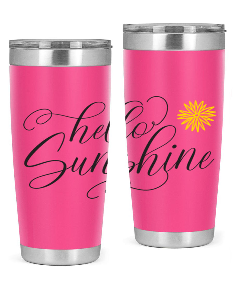 Hello Spring Lettering201#- spring- Tumbler