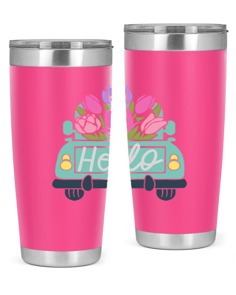 Hello Truck218#- spring- Tumbler