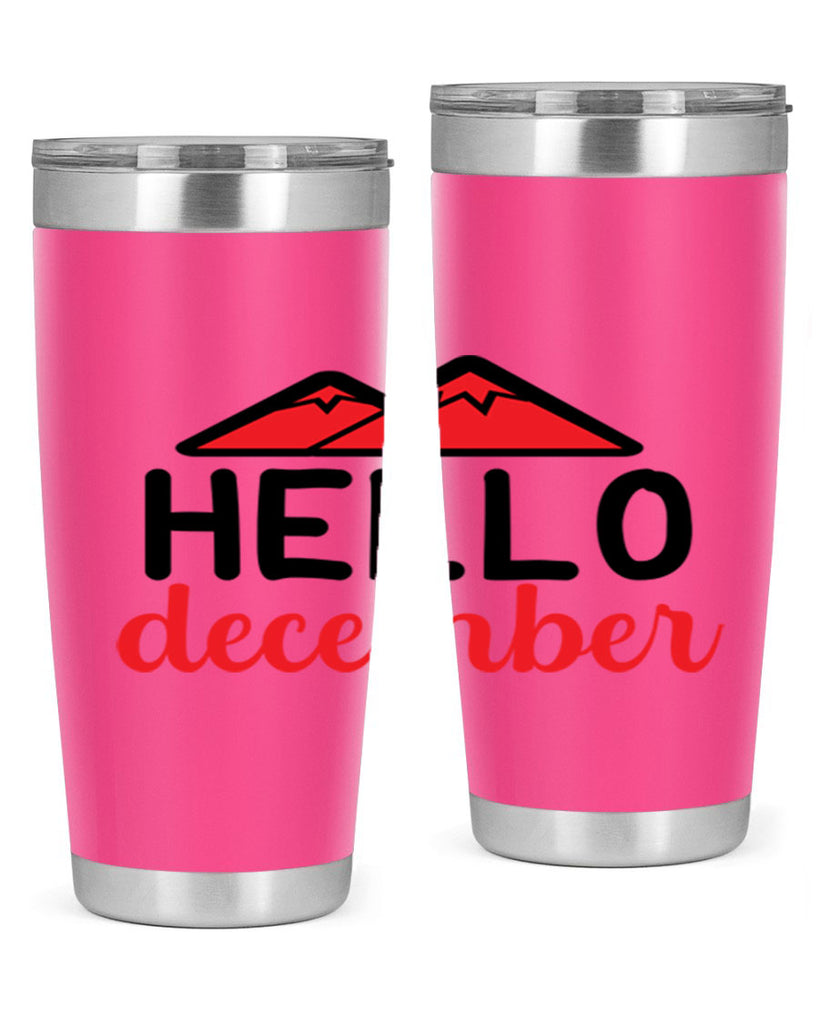 Hello december 160#- winter- Tumbler