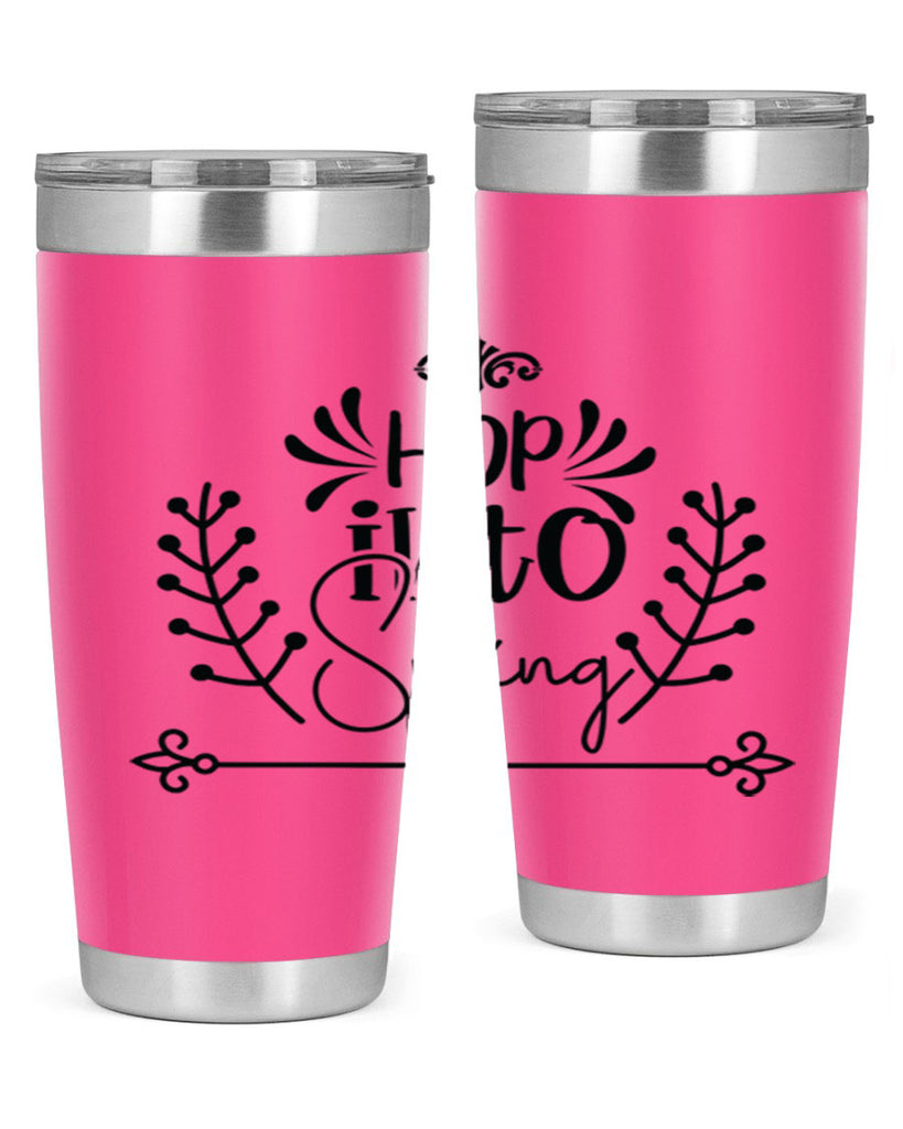 Hop into Spring 248#- spring- Tumbler