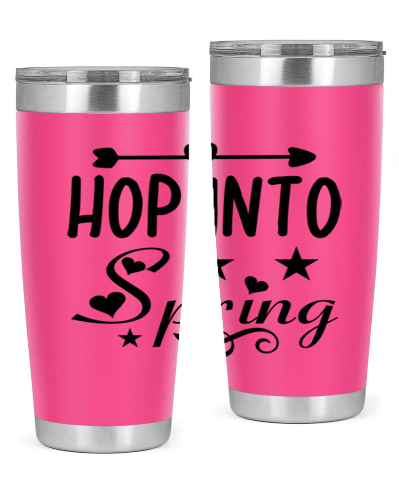 Hop into Spring 249#- spring- Tumbler