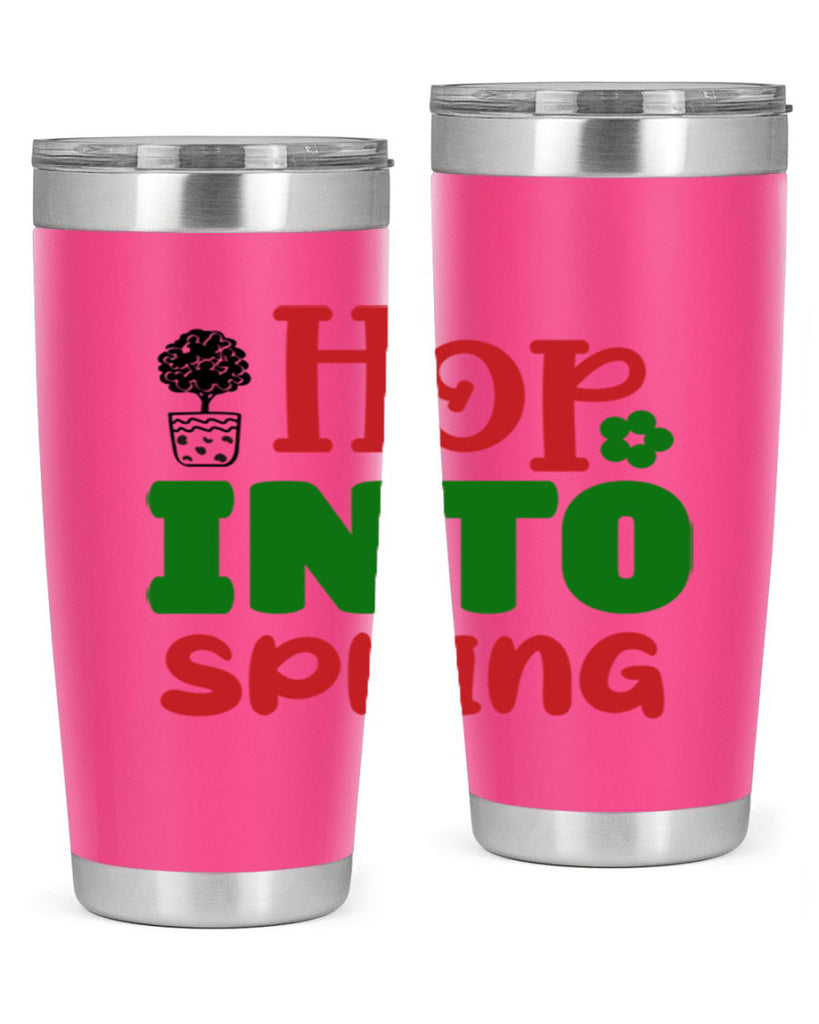Hop into Spring 251#- spring- Tumbler
