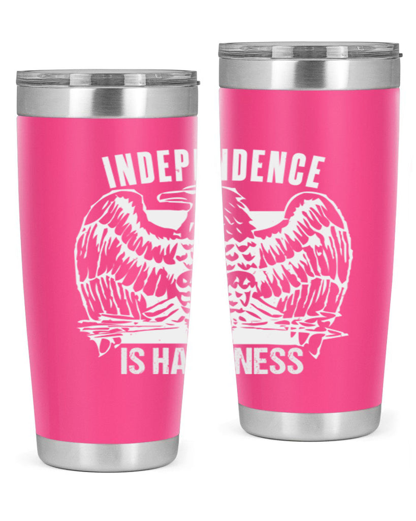 Independence is happiness Style 24#- Fourt Of July- Tumbler