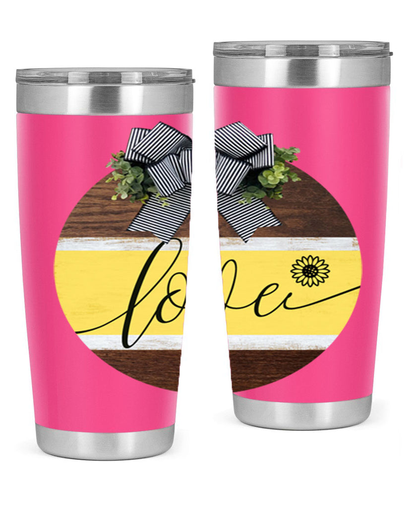 Love and daisy Mockup326#- spring- Tumbler