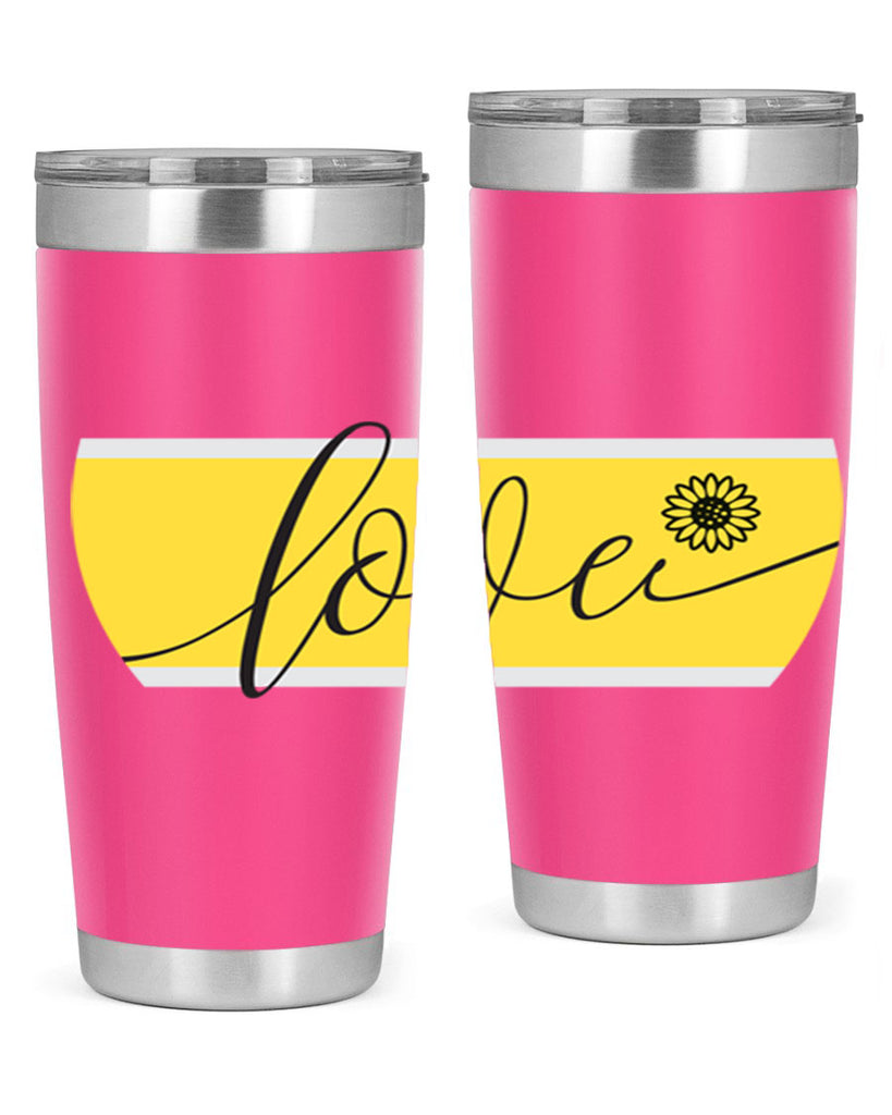 Love and daisy327#- spring- Tumbler