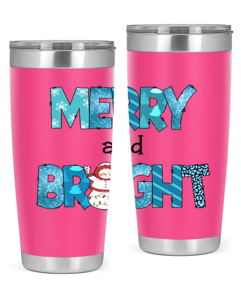 Merry and Bright 321#- winter- Tumbler