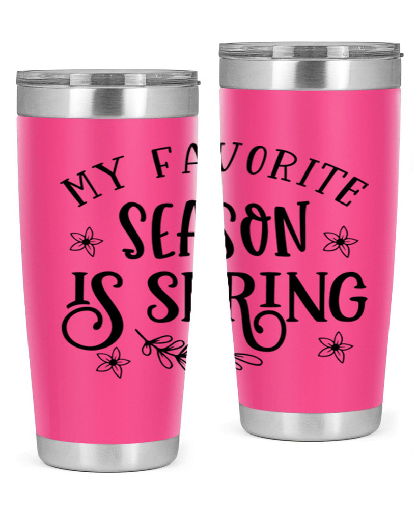 My favorite season is spring 350#- spring- Tumbler