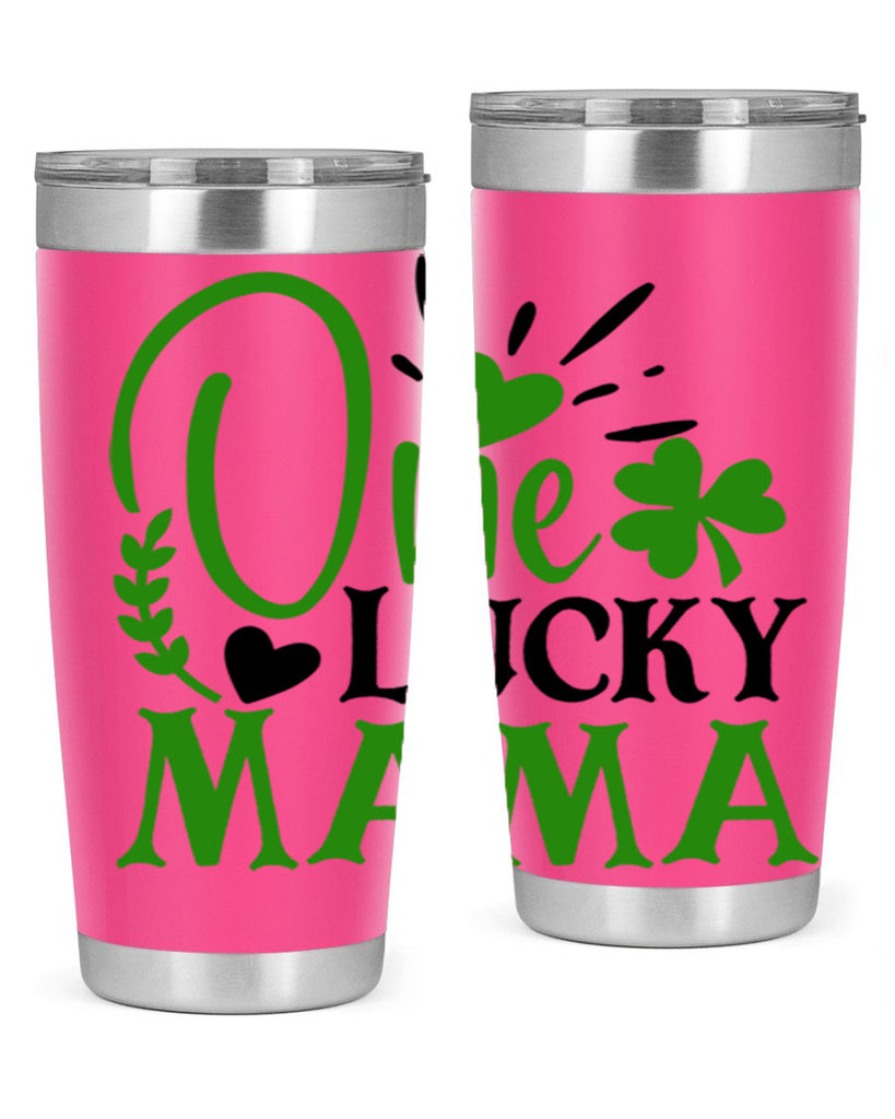 One Lucky Mama Style 148#- St Patricks Day- Tumbler