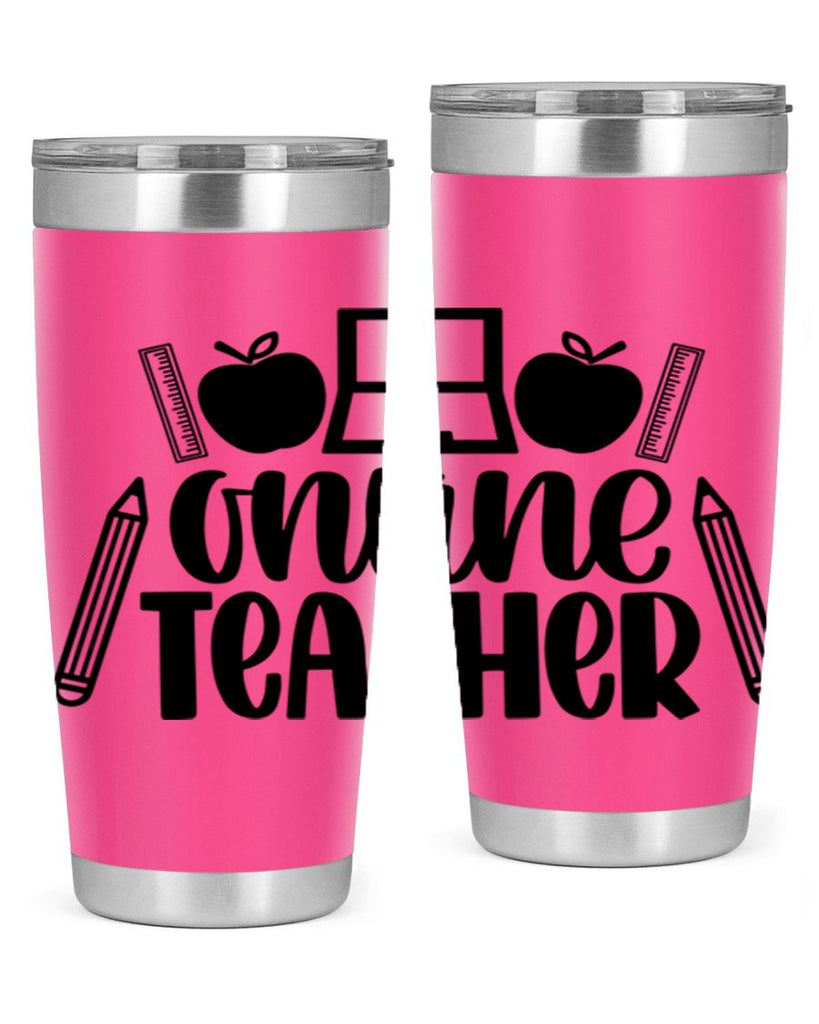 Online Teacher Style 61#- teacher- tumbler