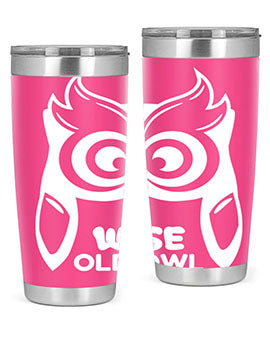 Owl Lover Wise Old Owl A TurtleRabbit 13#- owl- Tumblers