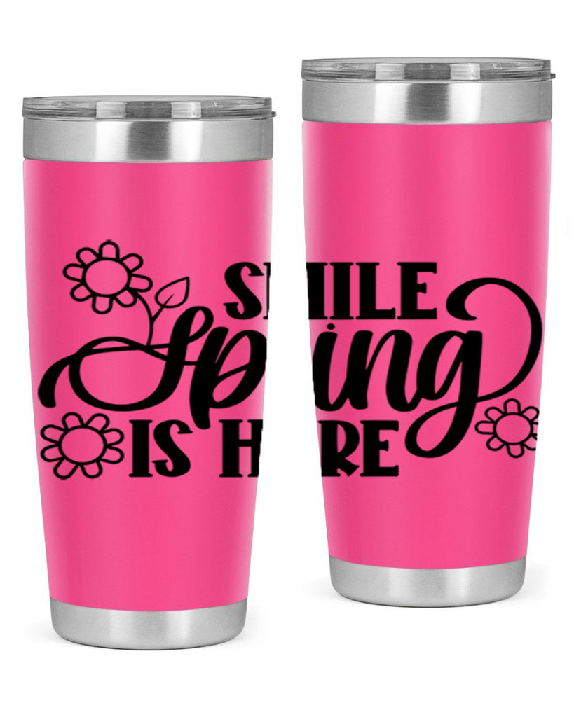PNG_Smile Spring Is Here395#- spring- Tumbler