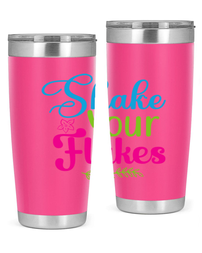 Shake Your Flakes 356#- winter- Tumbler