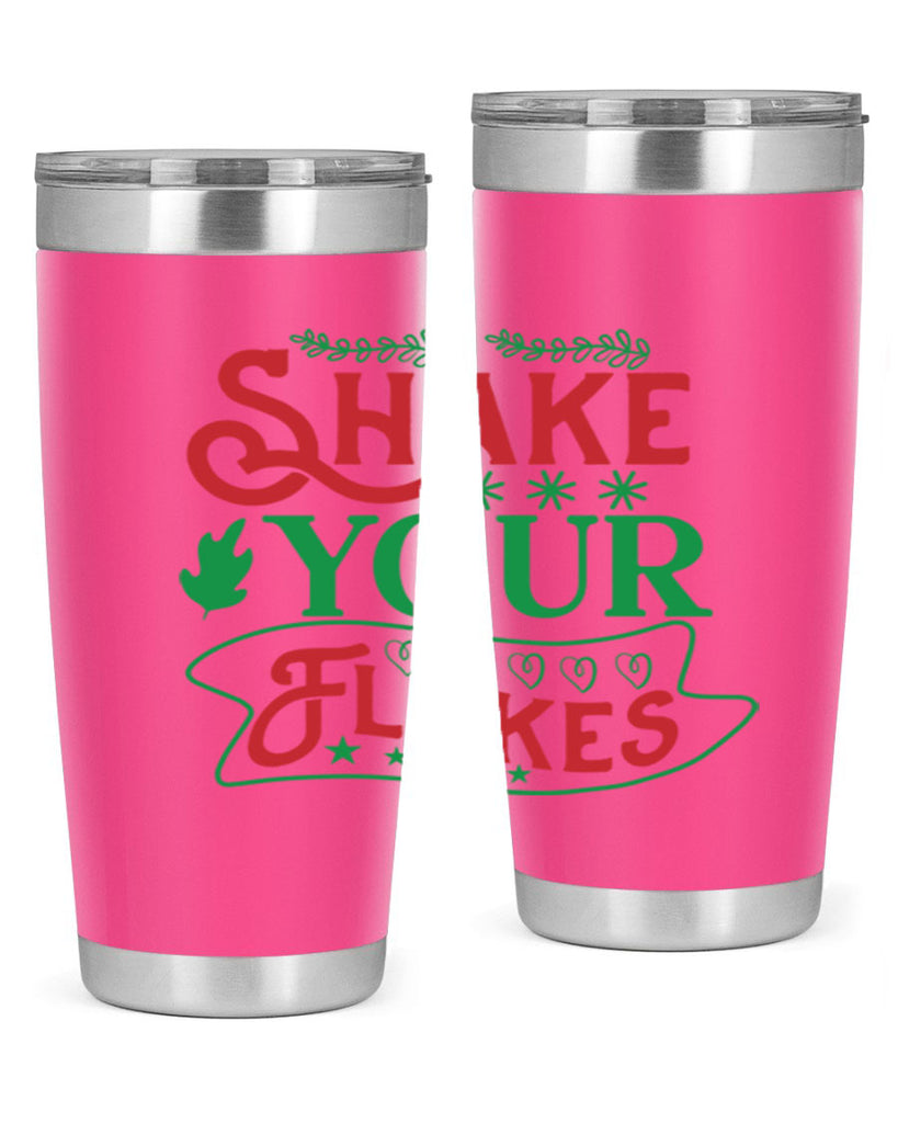 Shake Your Flakes 358#- winter- Tumbler