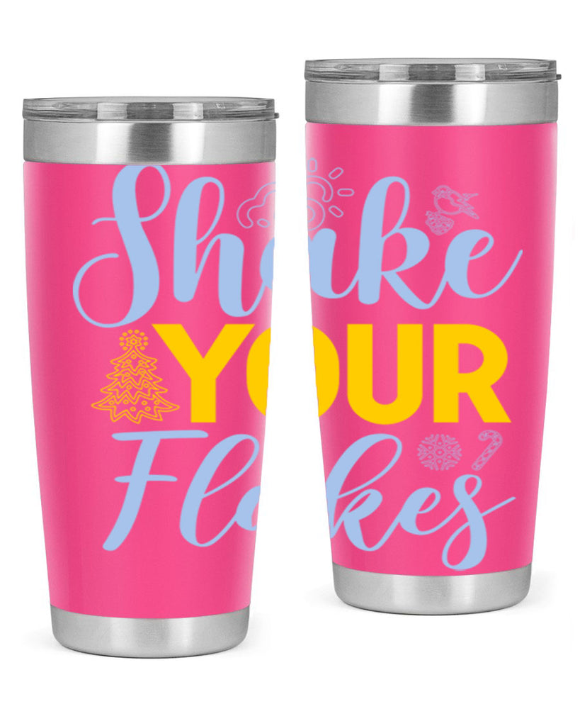 Shake your flakes361#- winter- Tumbler