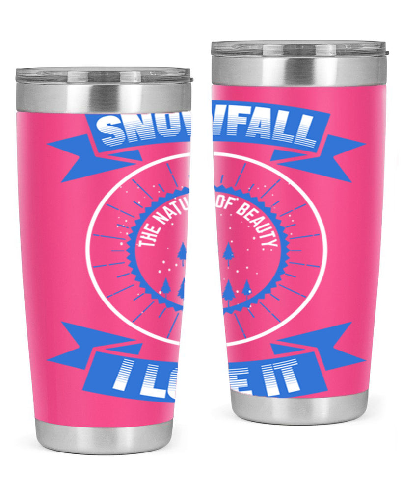 Snowfall Winter 373#- winter- Tumbler