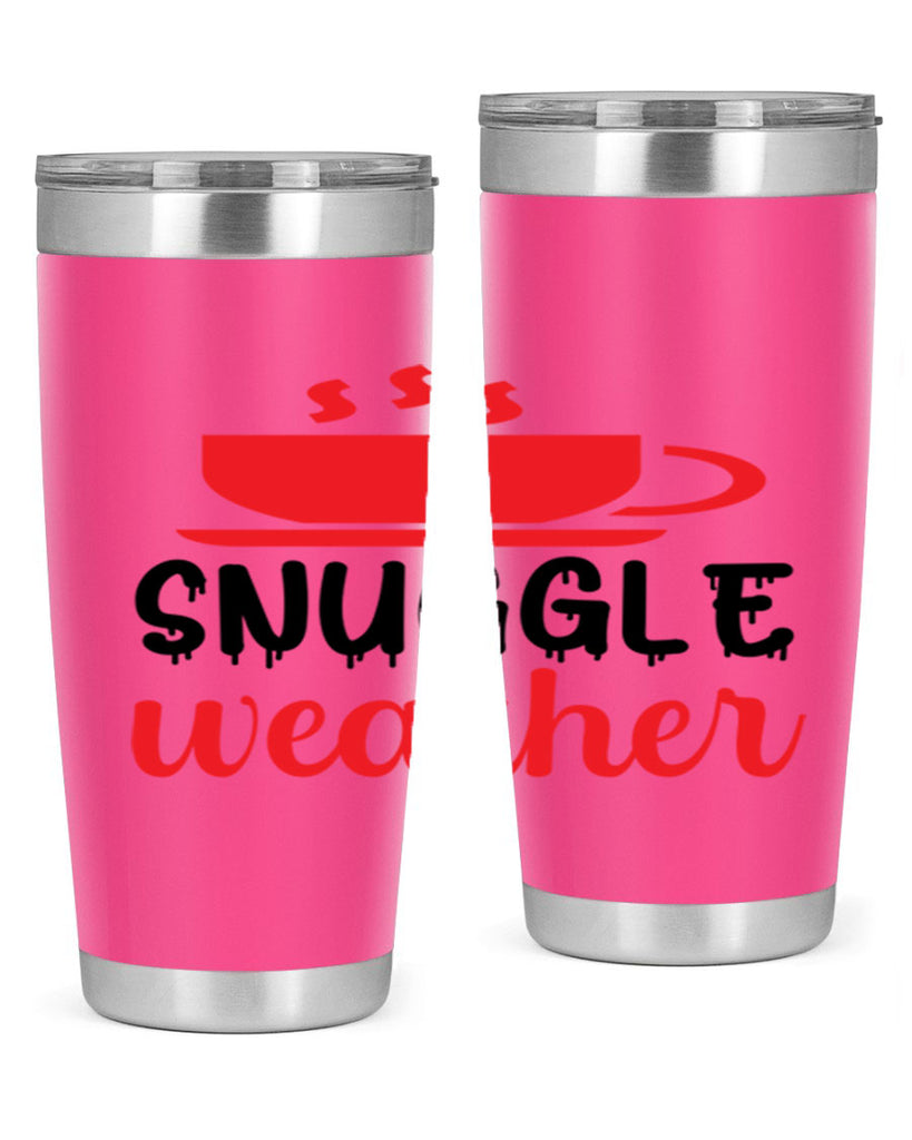 Snuggle weather 386#- winter- Tumbler