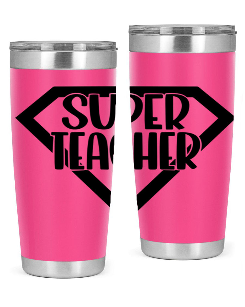 Super Teacher Style 55#- teacher- tumbler