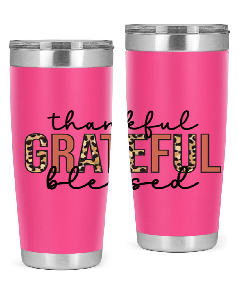 Thankful grateful blessed 602#- fall- Tumbler