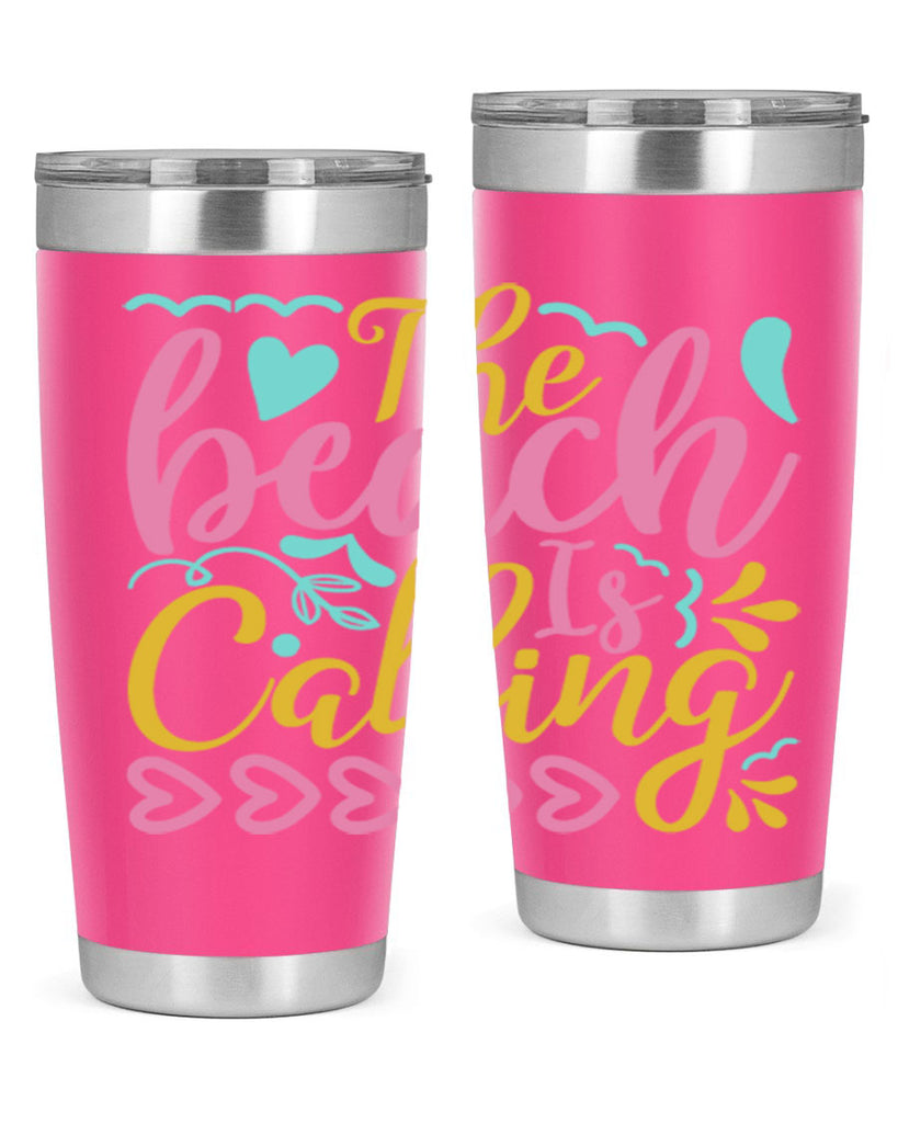 The beach is calling Style 1#- summer- Tumbler