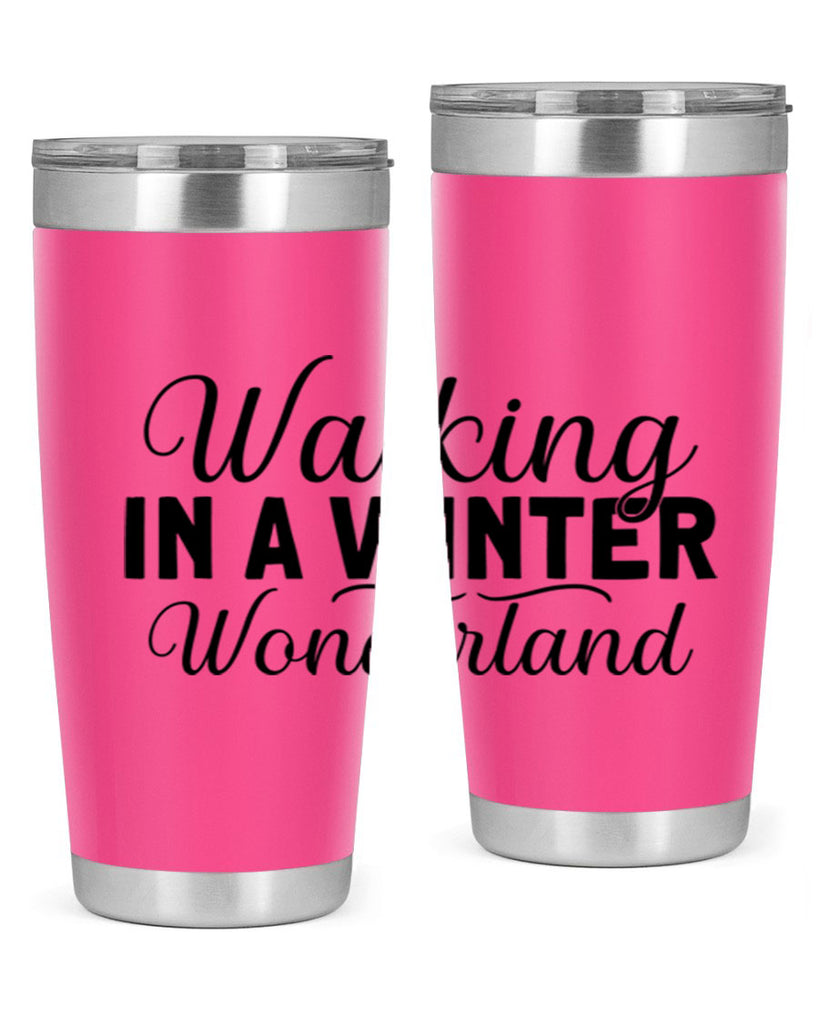 Walking in a Winter Wonderland 434#- winter- Tumbler