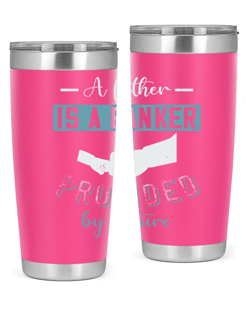 a father is a banker 168#- fathers day- Tumbler