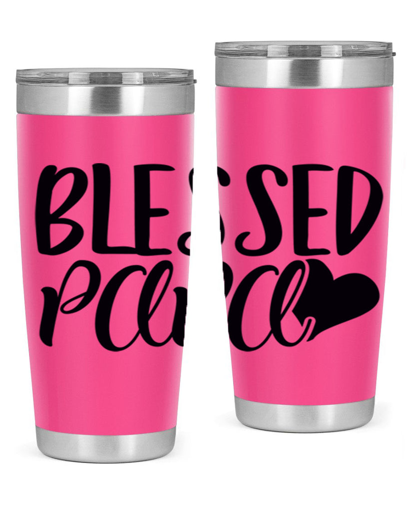 blessed papa 70#- grandpa - papa- Tumbler