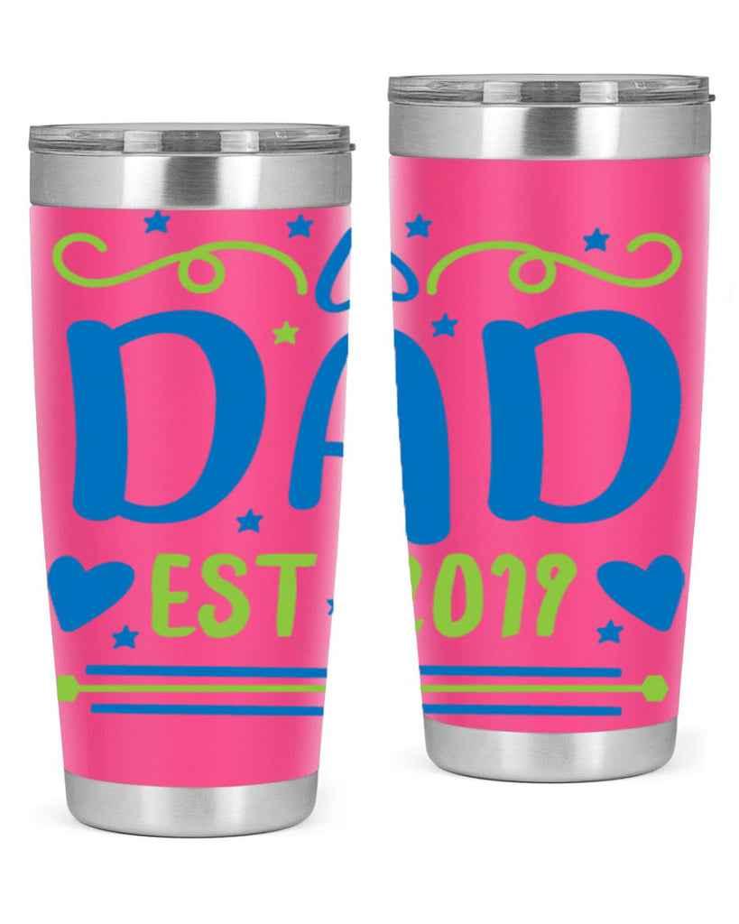 dad est 99#- fathers day- Tumbler